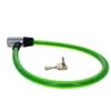 Juvielich Anti Theft Bike Lock Bike Cable Lock with Keys High Security Cable Lock Coiled Bike Lock 2 Keys Green 640 x 13.5mm view 3