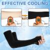 beister 6/3 Pairs UV Protection Cooling Arm Sleeves for Women Men, Long Sunblock Protective Cycling Arm Cover view 3
