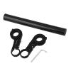 Bicycle Accessories Aluminum Alloy Bicycle Handlebar Extender Bracket Holder Super Long 20.2cm Lamp Mount Bracket Stand Bike Parts view 3