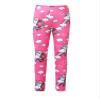 Aislor Flower Girls Stretch Leggings Cute Cartoon Printed Kids Soft Full Length Pants Tights Yoga Dance Trousers Hot Pink 3-4 Years view 1