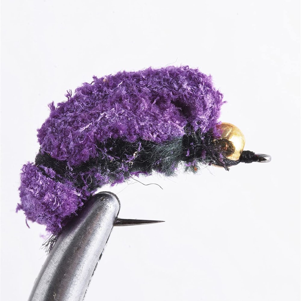 turingmonkey Finished Fly GB Pellet #5 Purple, 3 Pieces
