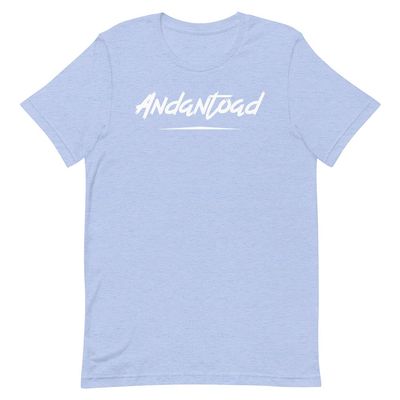 ANDANTOAD Short-Sleeve Unisex T-Shirt Heather Blue