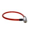 Juvielich Anti Theft Bike Lock Bike Cable Lock with Keys High Security Cable Lock Coiled Bike Lock 2 Keys Red 640 x 10.5mm view 2