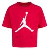 Jordan Girl's Jumpman by Nike Tee (Little Kids/Big Kids) Very Berry LG (12-14 Big Kid) view 1