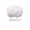 TOYANDONA 1pc Boy Girl Soccer Goal Net Football Net for Backyard and Lightweight and Easy to Store for Young Athletes White view 2