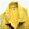 loveimgs Women's Fashion Sleeveless Regular Fit Lightweight Button Front Candy Color Ripped Denim Vest Jacket Pockets (Yellow, Medium) view 2