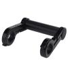 Bicycle Accessories 10cm Bike Handlebar Extender Bicycle Light Holder Carbon Fiber Lamp Computer Stand Bike Parts (Color : Brown) view 4