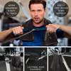 Aurora Athletica Black Organic Cotton Gym Towel for Men and Women - Silver Infused Sweat Towel, 500 GSM, 31.5"x15.75" - Soft Absorbent Workout Towel for Gym Yoga Sports, Exercise Towel view 4