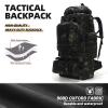 HongXingHai 100L Camping Hiking Backpack,Molle military Tactical rucksack backpack,Waterproof Lightweight Hiking Backpack view 3
