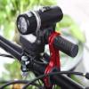 Bicycle Accessories Single Pole Cycling Handlebar Extender,Mount Lamp Flashlight Bracket Holder Bicycle Racks Light Carbon Tube Extension Bike Parts (Color : Red) view 3