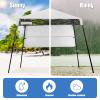 Fireflowery 7 x 7 Pop Up Canopy Tent, Portable Shelter Canopy w/Backpack, Outdoor Instant Canopy Tent, Lightweight & Compact for Hiking, Fishing, Camping, Picnic (7'x7' Base, 6'x6' top) view 3