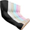 beister 6/3 Pairs UV Protection Cooling Arm Sleeves for Women Men, Long Sunblock Protective Cycling Arm Cover view 1
