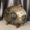 Nautical-Mart Lion Face Round Shield Medieval Iron Shield Knight Armor Shield Solid Steel Round Metal Shield Wall Decor,Home Decor Item (22 Inches) view 4
