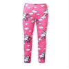 FEESHOW Kids Girls Summer Stretchy Athletic Cartoon Leggings Elastic Waistband Slim Fit Pants Trousers for Yoga Sports Hot Pink 5-6 Years view 1