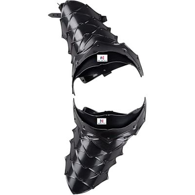 Nautical-Mart Rikomer Steel Spaulders (Black)