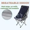 XIXIDIAN Folding Camping Chair, Fishing Stool Single Outdoor Folding Chair Camping Portable Sitting and Lying Dual-Purpose Beach Chair,for Camp, Picnic, Hiking (Color : B) view 3