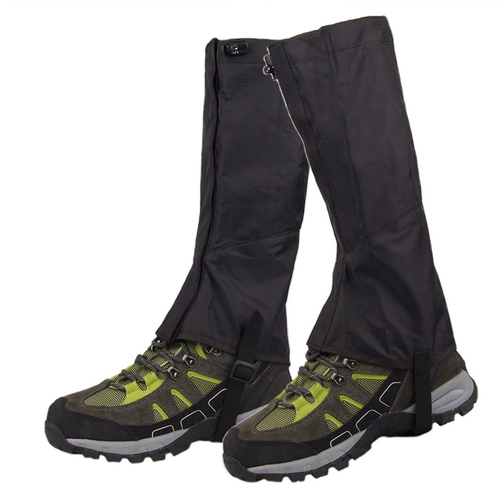 LYLFF Leg Gaiters, Snow Gaiters are Breathable, Waterproof and Anti-Snake Bite, Suitable for Hiking, Skiing, Hiking, Hunting and Mountaineering (Color : A, Size : One Size)