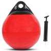 VEITHI 1 Pack 15 x 18 in Red Mooring Buoy Boat Buoy Balls Anchor Buoy Float Round Boat Fenders,Vinyl Inflatable Anchor Ball for Boat with Pump,Large Dock Bumpers for Lake/Anchoring/Marker view 1