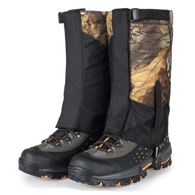 LYLFF Leg Gaiters, Camouflage, Breathable, Waterproof, Snake-Proof Hiking Boots, Suitable for Hiking and Desert Jungle Camping Snow Boots Leggings (Color : A, Size : One Size)