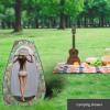 NC Pop Up Privacy Tent Instant Portable Outdoor Shower Tent, Camp Toilet, Changing Room, Rain Shelter with Window  for Camping and Beach Easy Set Up, Foldable with Carry Bag Lightweight and Sturdy view 2