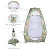 NC Pop Up Privacy Tent Instant Portable Outdoor Shower Tent, Camp Toilet, Changing Room, Rain Shelter with Window  for Camping and Beach Easy Set Up, Foldable with Carry Bag Lightweight and Sturdy view 4