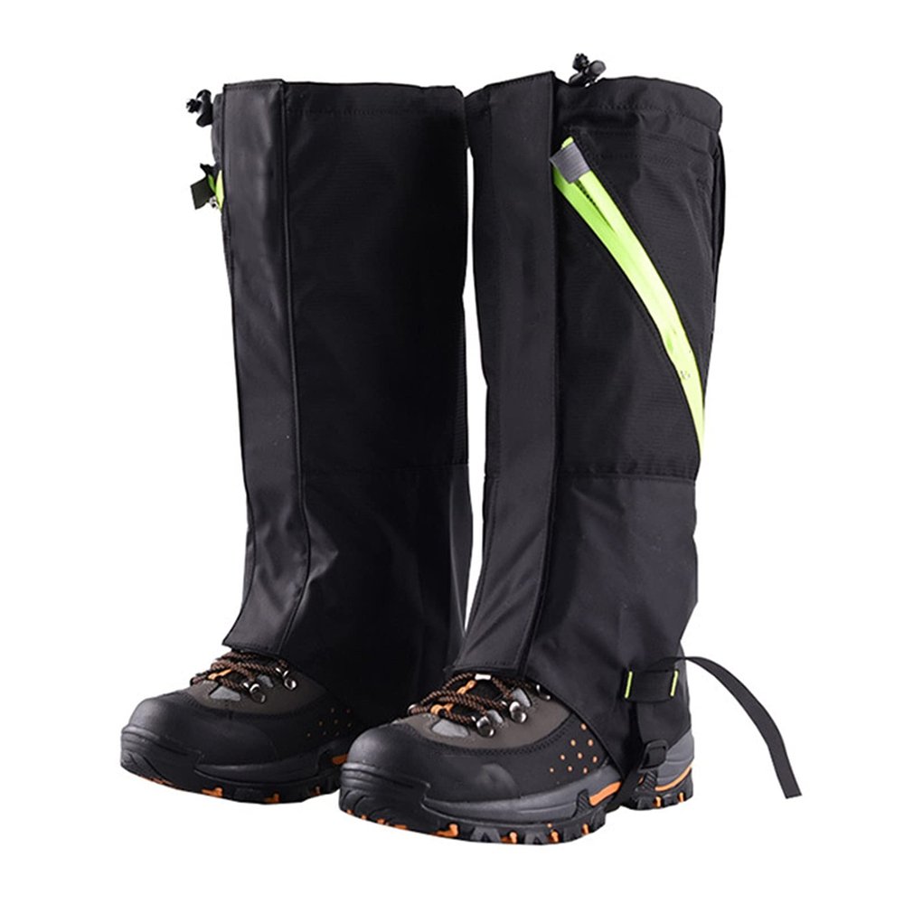 LYLFF Leg Gaiters, Snow Gaiters, Double-Layer Breathable, Waterproof and Snake-Proof, Suitable for Hiking, Skiing, Hiking, Hunting, and Mountaineering (Color : A, Size : 504843.5cm)