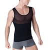 Mens Slimming Body Shaper Vest Chest Compression Shirt Abs Abdomen Slim Tank Top Undershirt Shaper M-3XL(Color:,Size:XXL) view 2
