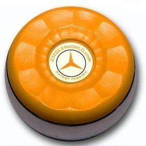 Zieglerworld Table Large Shuffleboard Puck Weights Yellow Gold Colors + Booklet