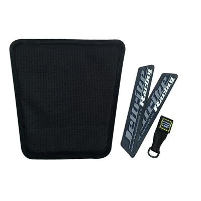 Jettribe "Black Out Color Accessory Kit | Logo, Back Plate, Lanyard Loop 6 Color Options (Black)