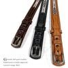 10570 Genuine Full Grain Leather Southwestern Woven Diamond Pattern Cloth Ranger Belt (Tan, 36) view 4