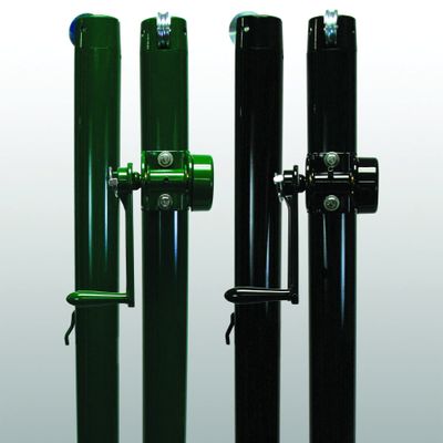 Douglas SW-36 Deluxe Pickleball Posts (2-7/8 Outer Diameter), Green