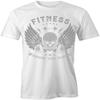 Fitness Improve Your Power T-Shirt | White, Printed Tees, Graphic Tshirts view 1