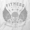 Fitness Improve Your Power T-Shirt | White, Printed Tees, Graphic Tshirts view 2