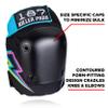 187 Killer Pads Six Pack Pad Set, Elbow Pads, Knee Pads, and Wrist Guards - Ideal for Skateboarding, Roller Skating, and Inline Skating view 2
