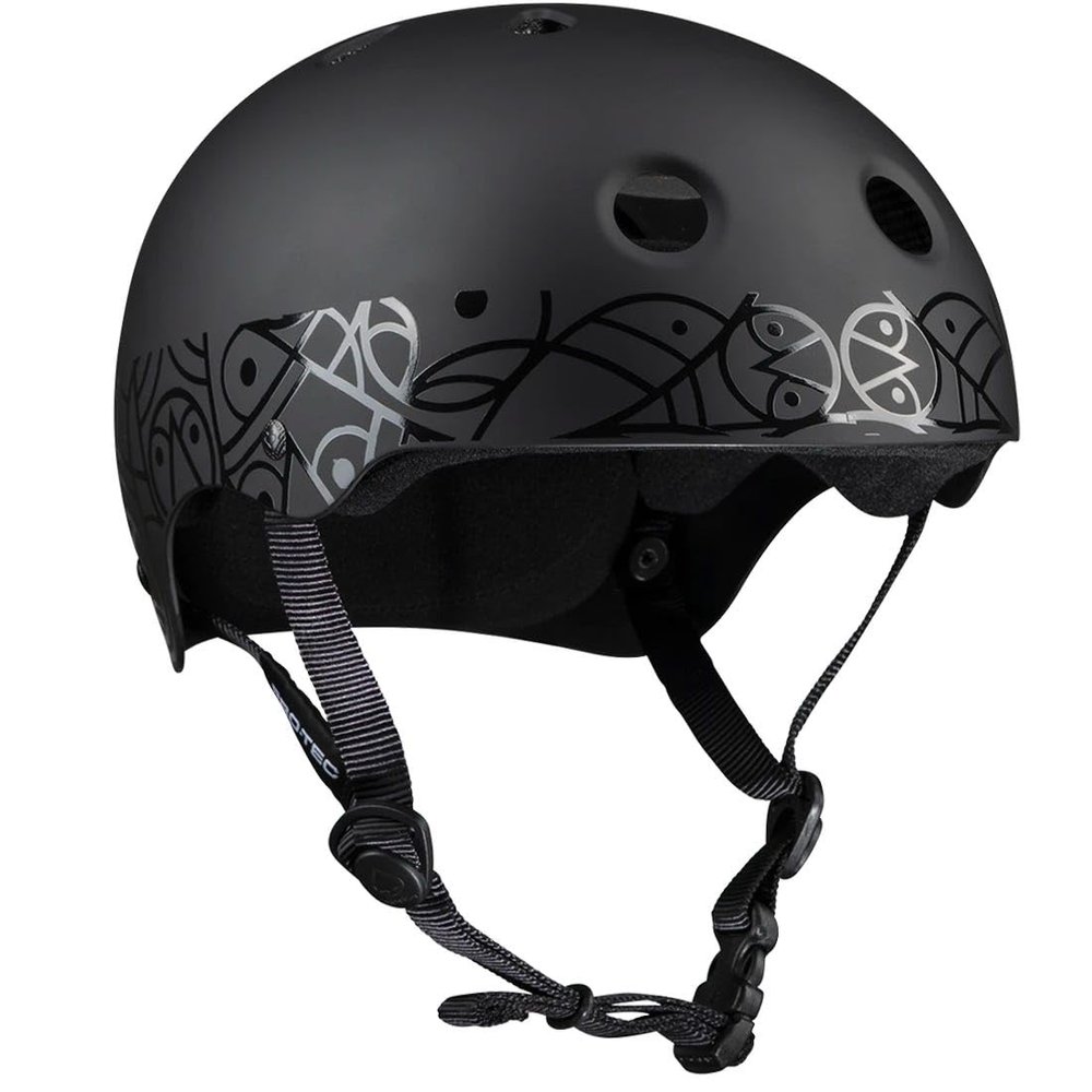 Pro Tec Classic Skate Pendleton Helmet - Black - XL
