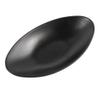 Azure Zone, A5 Melamine Ship Jewelry Trinket Tray Dish Organizer Ring Holder for Food Safe Dishware Decorative Frosted Black view 1
