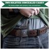 WARRIORLAND IWB Carbon Fiber Kydex Holster, Compatible with Glock 17 19 19X 44 45 Gen 3 4 5 & Glock 23 32 Gen 3 4 Pistol, Inside Waistband Concealed Carry, Adj. Cant & Retention view 4