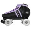 Bont Roller Skates - Children's Quadstar with Glow Light Up Led Wheels - Indoor and Outdoor - Boys - Girls - Kids (Black Silver, 3.5) view 4