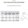 HORZE Somerset Fancy Show Bridle - Black - Cob view 2