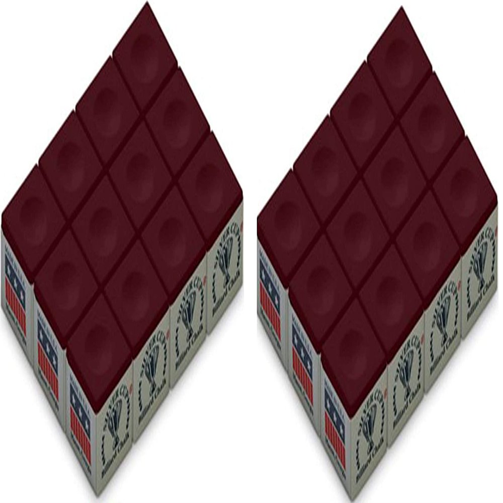 Silver Cup SC-12-WINE Chalk Dozen Box, Wine 2 Pack