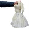 Lawaia Throw Nets for Fishing Bait White Nylon Thread Iron Steel Sinking Hand Throwing Fishing Net Old Traditional Landing Net Fish Small Mesh,Radius 2.5m (Multifilament - 2.5m) view 1