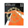 ALLIGATOR Brake CROWN MTB Road Bike Disc Brake Rotor 180mm, 2PCS, Ti Gold, AR2397 view 2