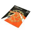 ALLIGATOR Brake CROWN MTB Road Bike Disc Brake Rotor 180mm, 2PCS, Ti Gold, AR2397 view 3