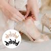 Healifty 4 Pairs Lace Shoe Straps for High Heels, Anti-Slip Sheel Loose Shoe Straps Detachable Elastic Boot Laces for Women view 4