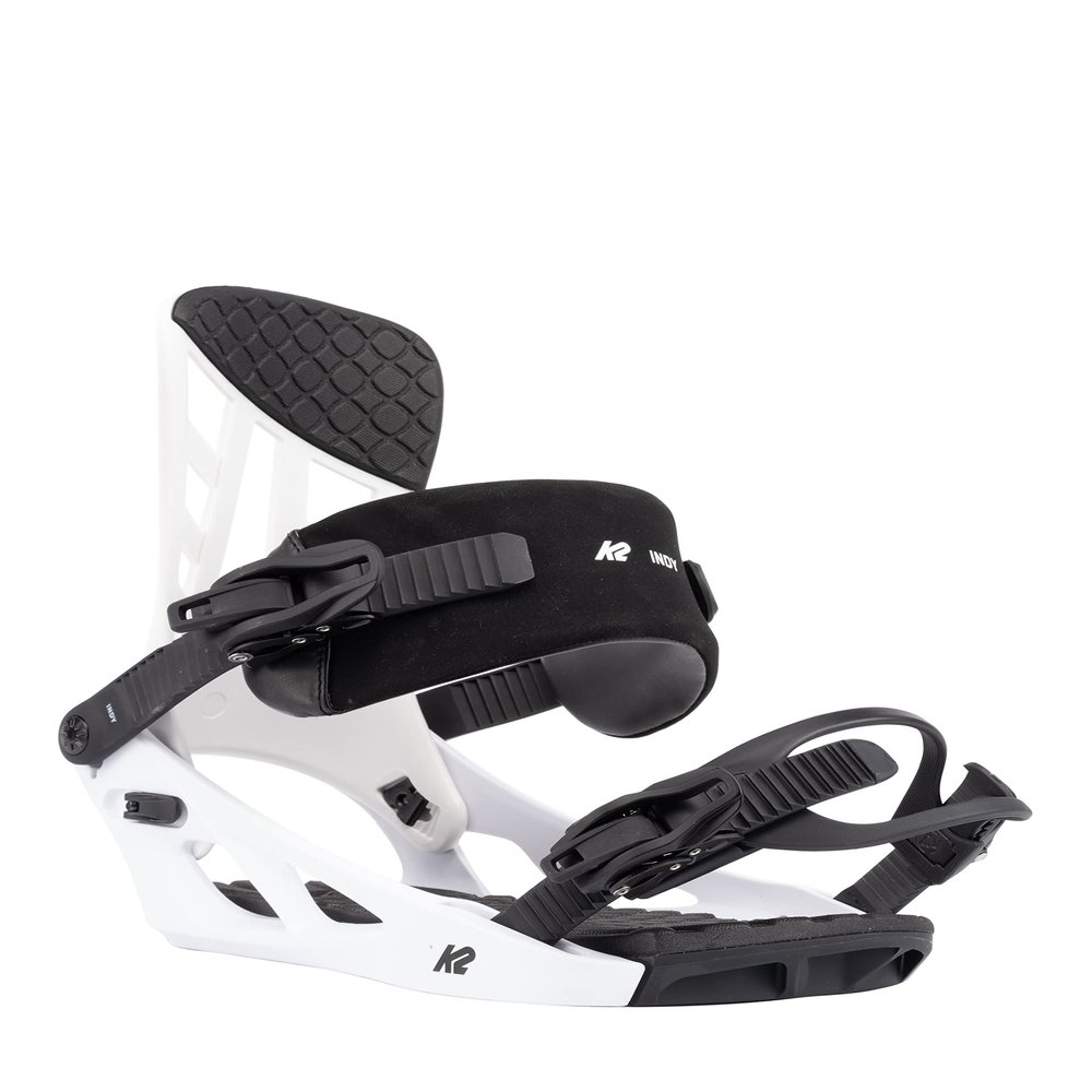 K2 Indy Snowboard Binding 2022 - Men's White Medium