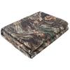GRVCN 300D Camouflage Netting Camo Burlap Blind Material Cover for Hunting Ground Blinds Wargames Wildlife Photography view 1