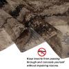 GRVCN 300D Camouflage Netting Camo Burlap Blind Material Cover for Hunting Ground Blinds Wargames Wildlife Photography view 3