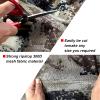 GRVCN 300D Camouflage Netting Camo Burlap Blind Material Cover for Hunting Ground Blinds Wargames Wildlife Photography view 4