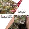GRVCN 300D Camouflage Netting Camo Burlap Blind Material Cover for Hunting Ground Blinds Wargames Wildlife Photography view 4