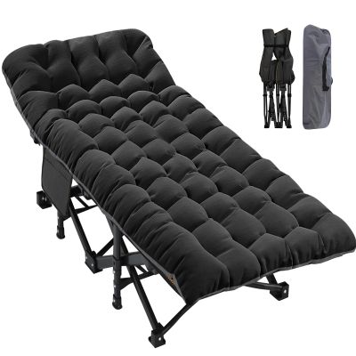 ABORON XXL Camping Cot for Adults 900LBS - 78"32" Oversized Folding Bed with Mattress Pad, Heavy Duty 1200D Oxford Outdoor Cot with Carry Bag